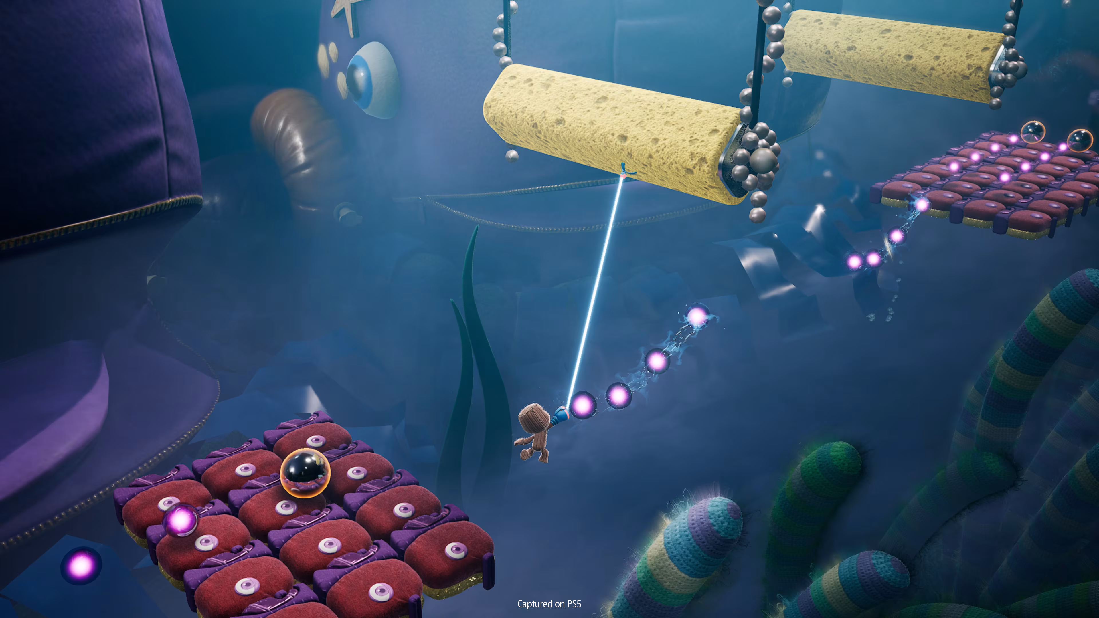 Sackboy A Big Adventure PS4 gameplay screenshot – BlueVault Mumbai