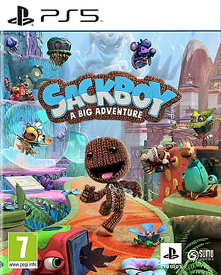 Sackboy A Big Adventure PS5 game cover – buy at BlueVault Mumbai