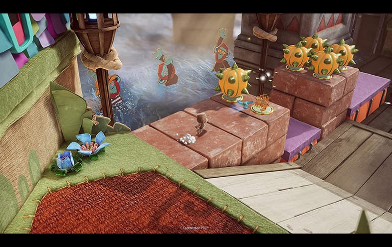 Sackboy A Big Adventure PS5 gameplay screenshot – BlueVault Mumbai PS5 disc