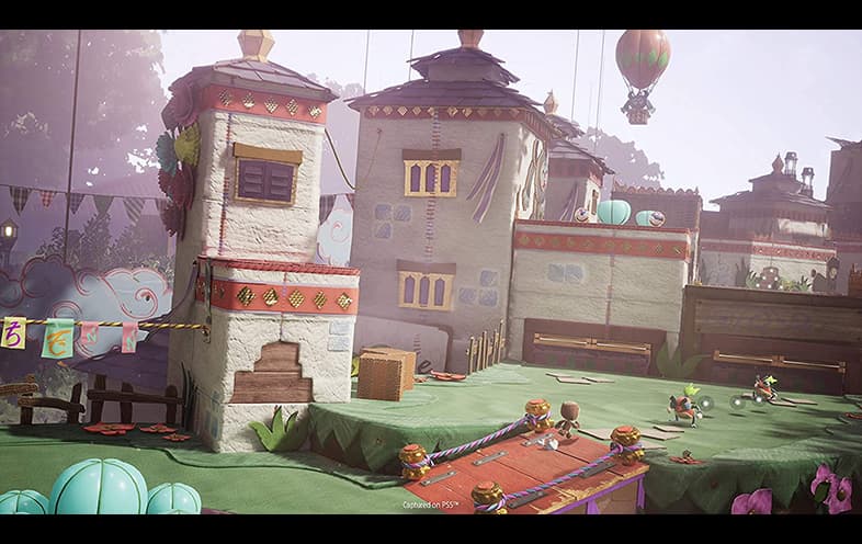 Sackboy A Big Adventure PS5 gameplay screenshot – BlueVault Mumbai PS5 disc