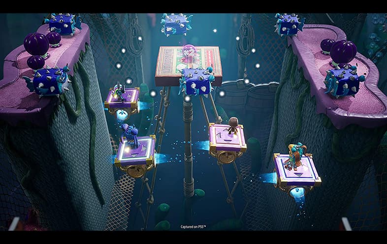 Sackboy A Big Adventure PS5 gameplay screenshot – BlueVault Mumbai PS5 disc