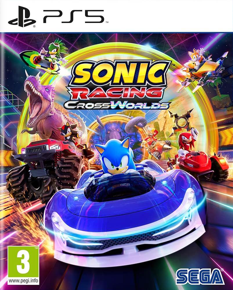 Sonic Racing: Crosswinds PS5 game cover – BlueVault Mumbai