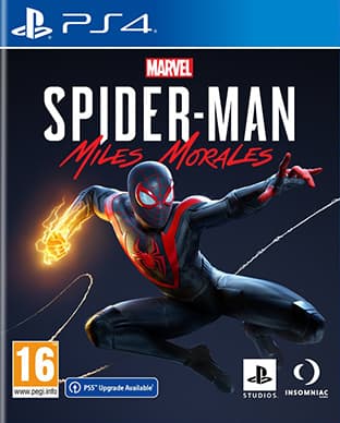 Marvel's Spider-Man Miles Morales PS4 game cover – buy at BlueVault Mumbai