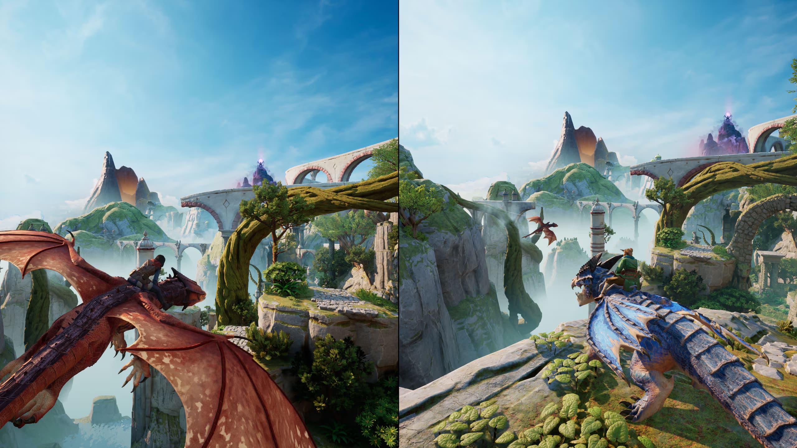 Split Fiction PS5 gameplay screenshot – BlueVault Mumbai PS5 disc