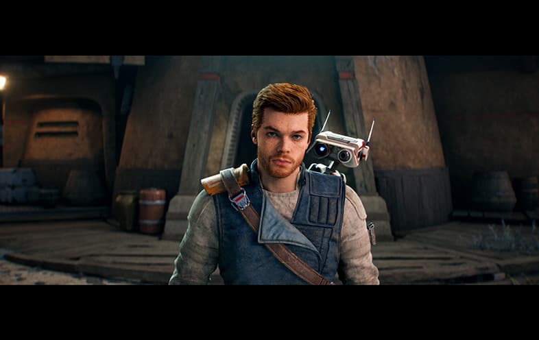 Star Wars Jedi Survivor PS5 gameplay screenshot – BlueVault Mumbai PS5 disc