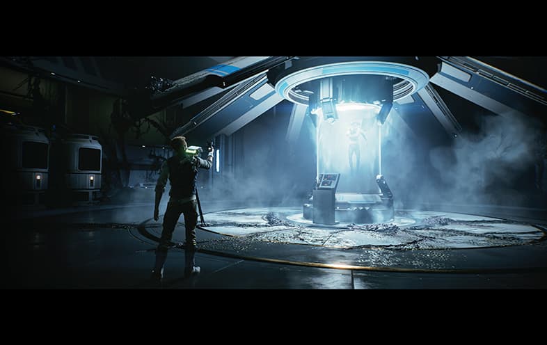 Star Wars Jedi Survivor PS5 gameplay screenshot – BlueVault Mumbai PS5 disc