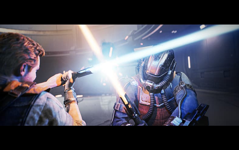 Star Wars Jedi Survivor PS5 gameplay screenshot – BlueVault Mumbai PS5 disc