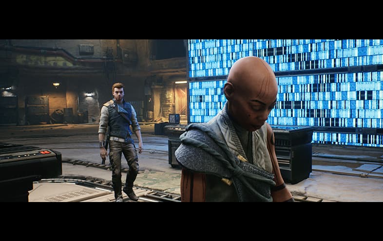 Star Wars Jedi Survivor PS5 gameplay screenshot – BlueVault Mumbai PS5 disc