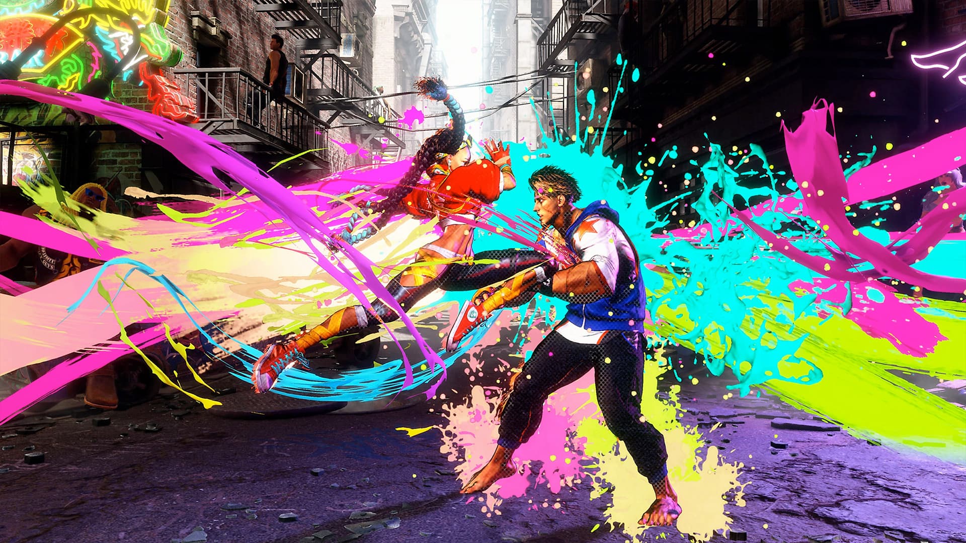 Street Fighter 6 PS5 Ryu vs Luke matchup