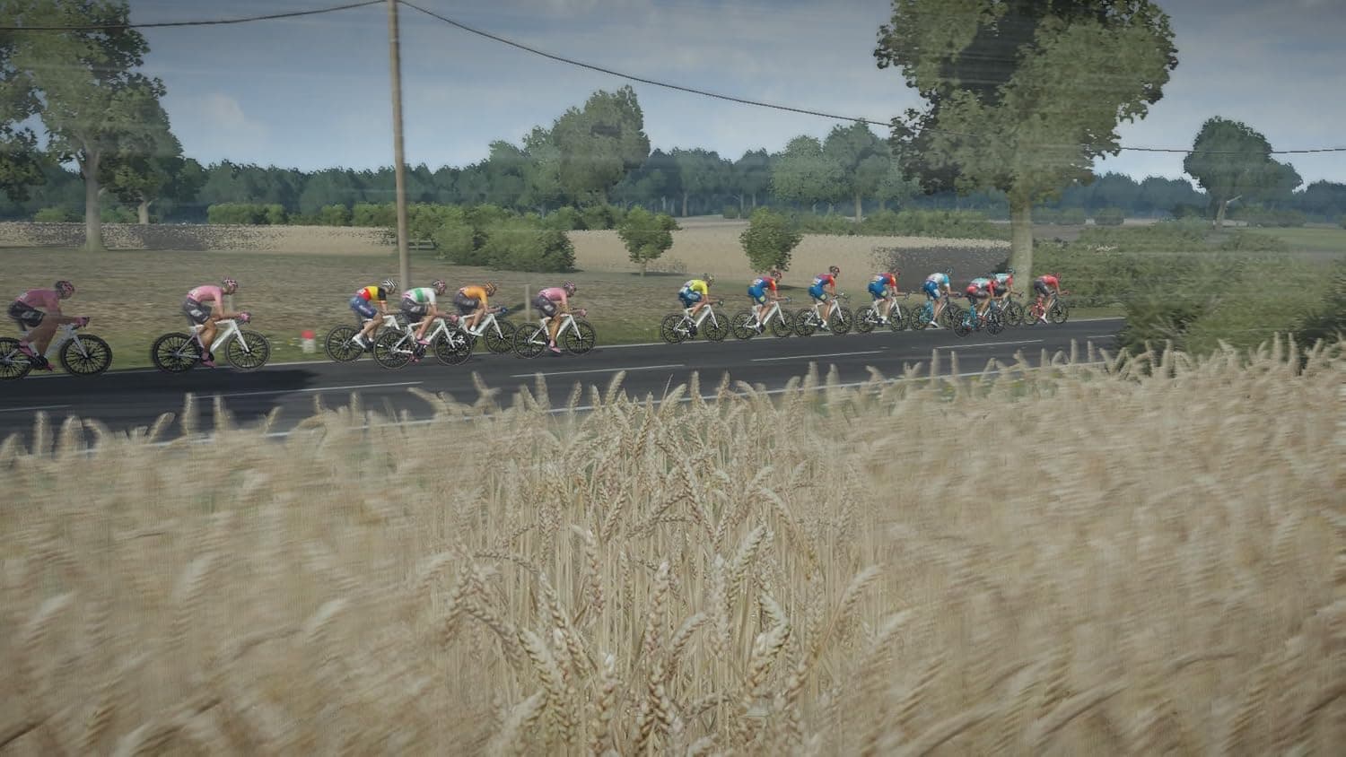 Tour de France 2024 PS5 cycling gameplay