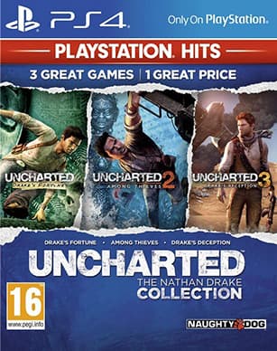 Uncharted The Nathan Drake Collection PS4 game cover – buy at BlueVault Mumbai